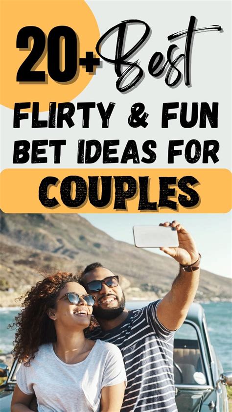 fun bets to make in a relationship,positive bets for couples